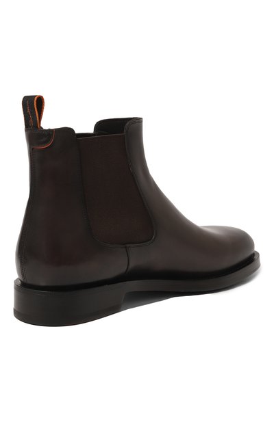Кожаные челси SANTONI, арт. MCCG17838MH4H0BR, фото 5