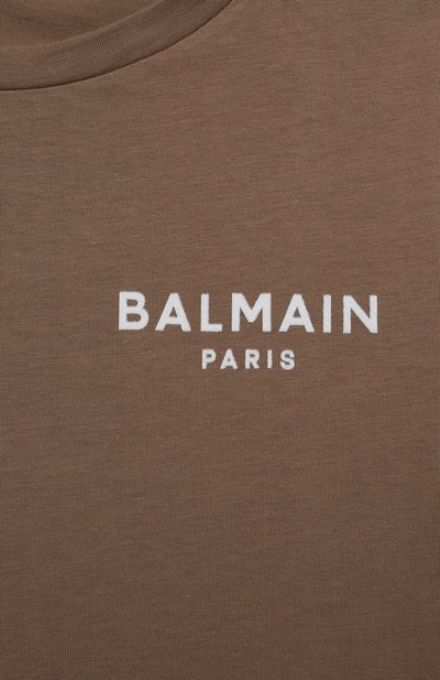 Хлопковая футболка BALMAIN, арт. 6Q8711, фото 3