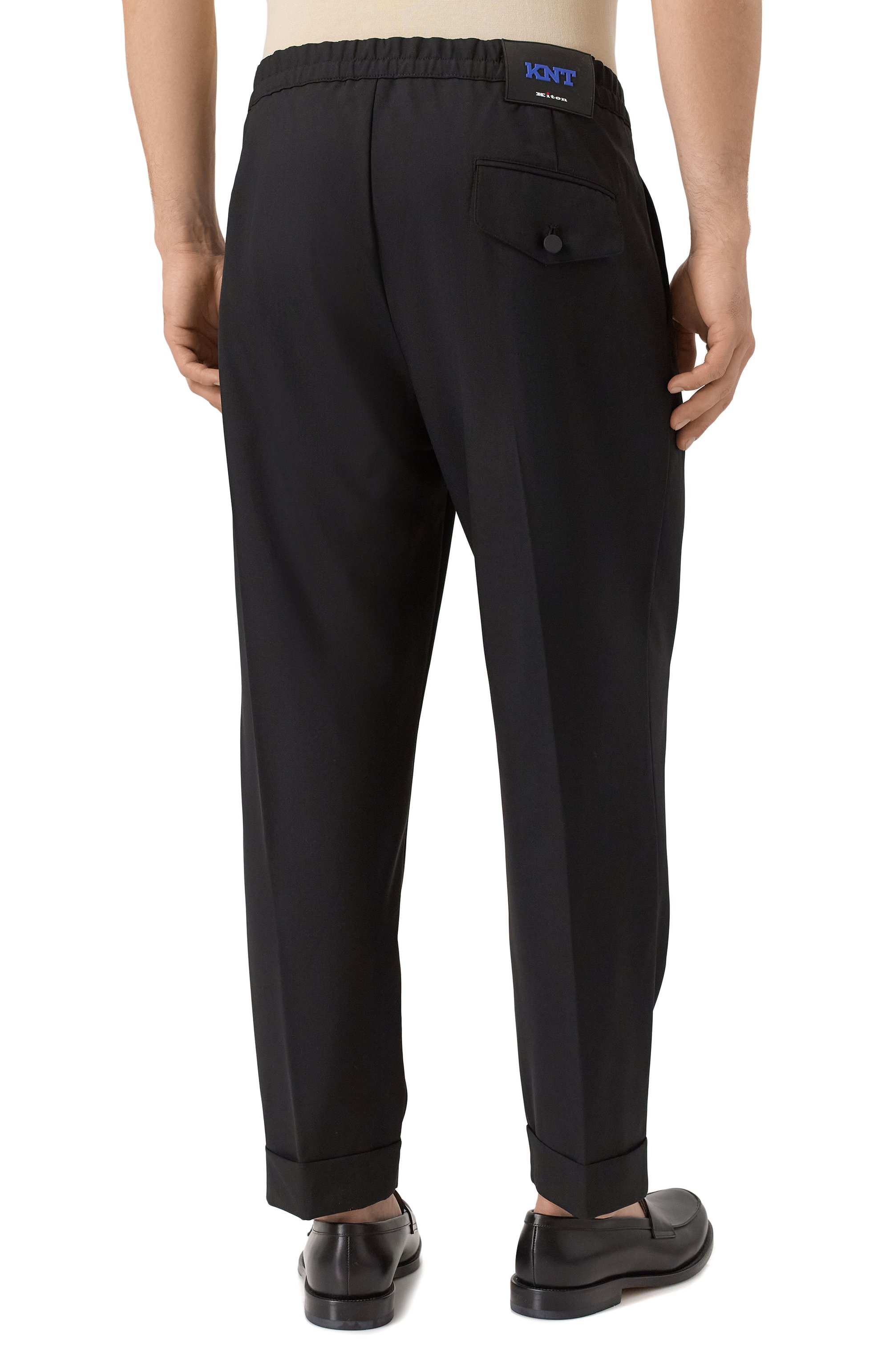 Шерстяные брюки KITON, арт. UPKN023K0371109, фото 4