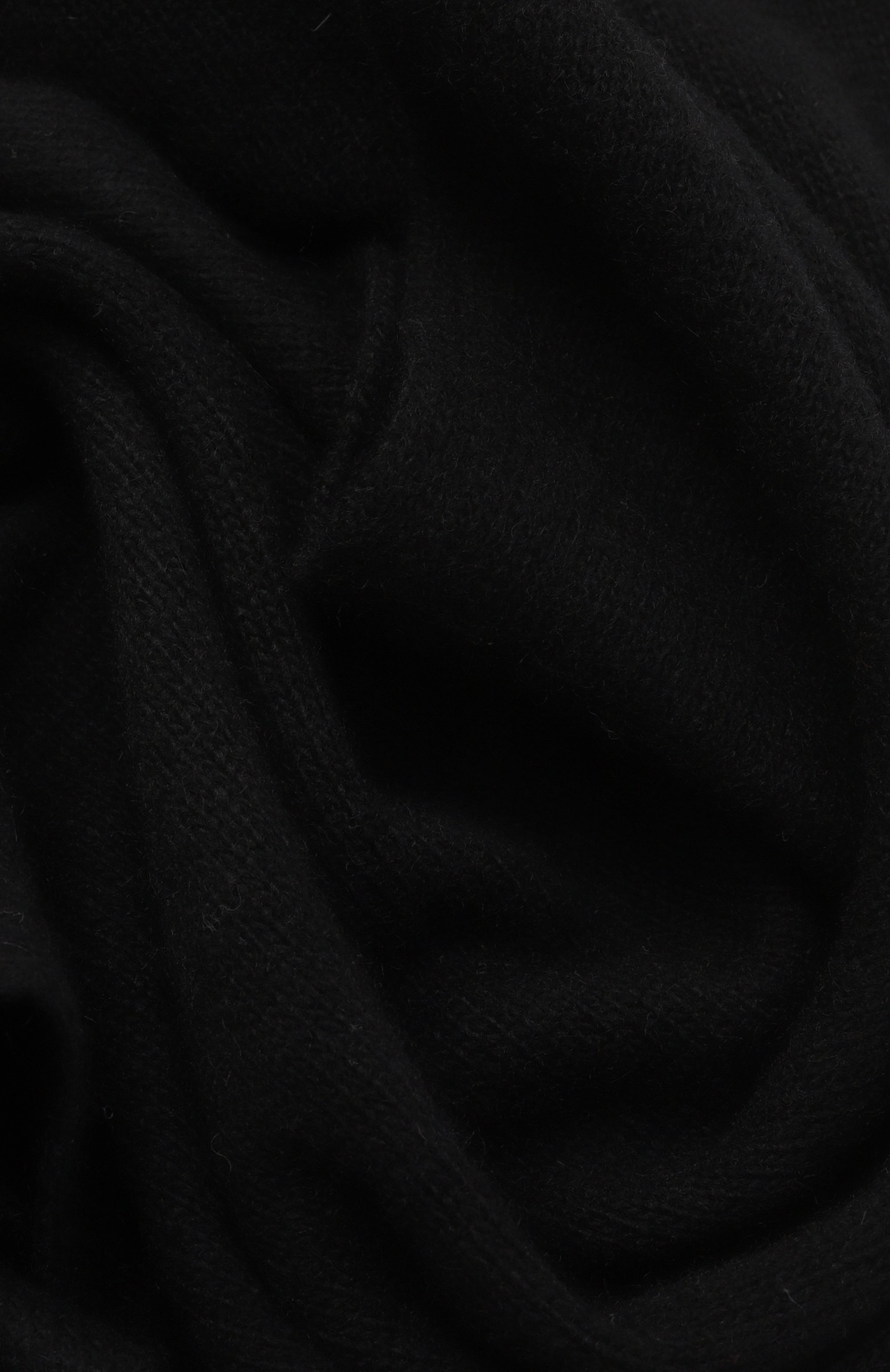 Шарф из вискозы и шерсти BALMAIN черного цвета по цене 31150 руб., арт. BX0C53, фото 2 Шарф из вискозы и шерсти BALMAIN, арт. BX0C53, фото 2