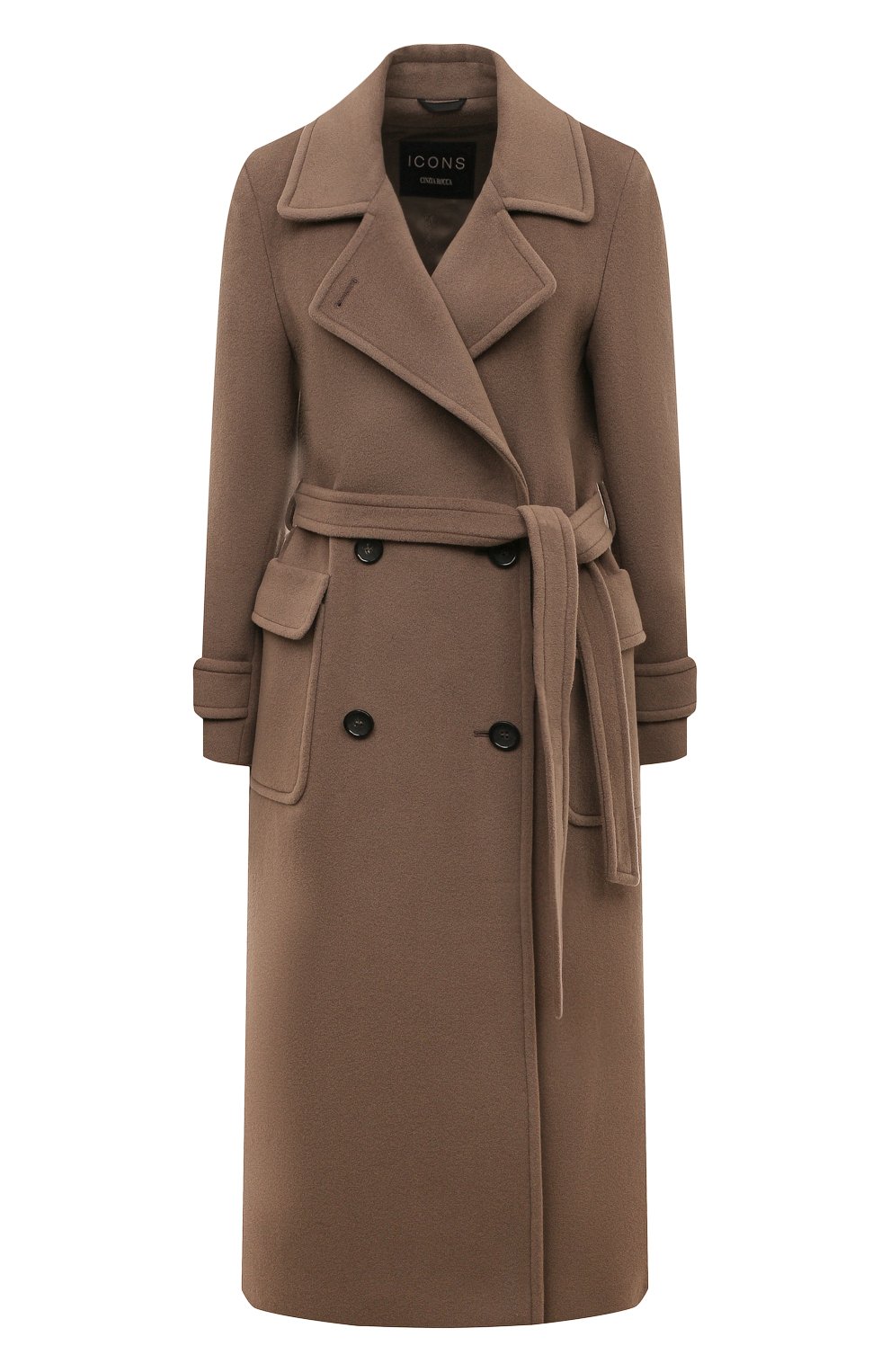 Шерстяное пальто ICONS CINZIA ROCCA, арт. VR21801/62D3, фото 1