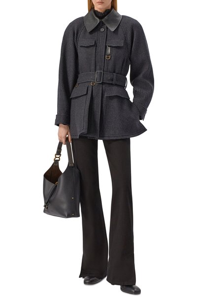 Шерстяное полупальто CHLOÉ, арт. CH25WVE17174, фото 2