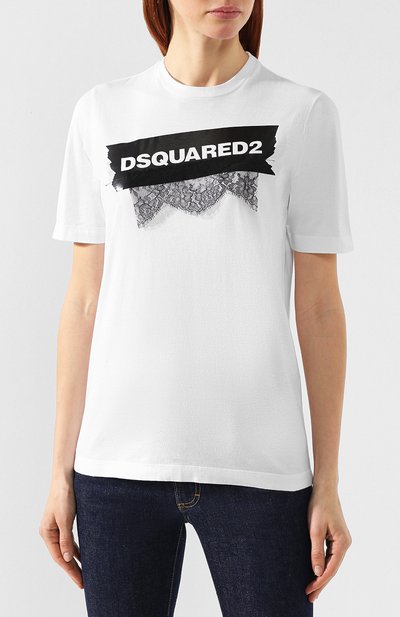 Хлопковая футболка DSQUARED2, арт. S75GC0981/S22427, фото 3
