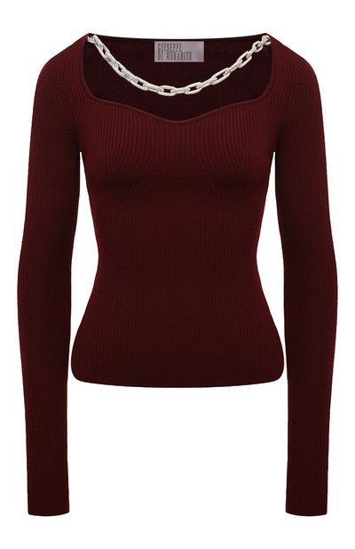  Шерстяной пуловер GIUSEPPE DI MORABITO, арт. 03PFKN319 03358, фото 1