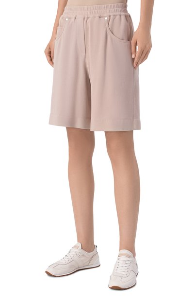 Хлопковые шорты BRUNELLO CUCINELLI, арт. MG927P9205, фото 3