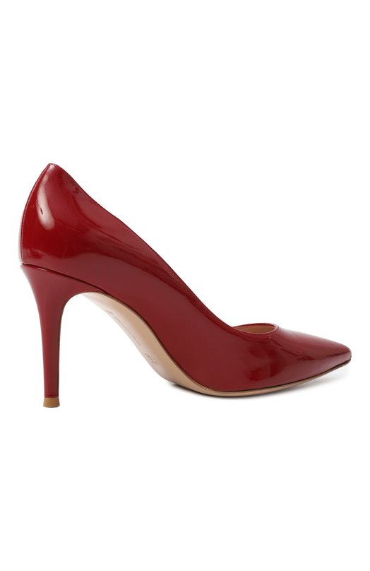 Лакированные туфли Gianvito 85 Gianvito Rossi G24580.85RIC.NUIR0UG Красный  G24580.85RIC.NUIR0UG Фото 5