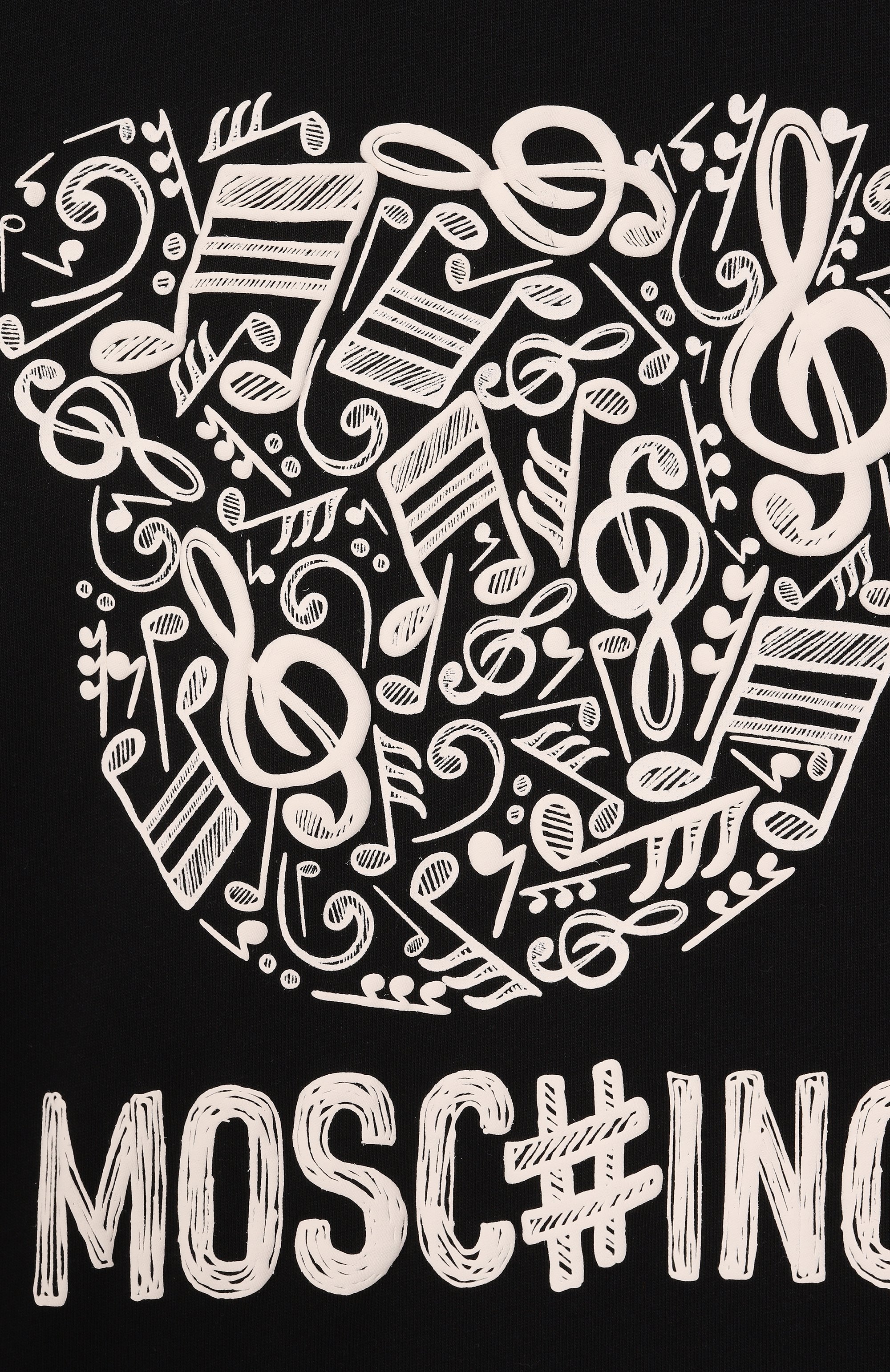 Хлопковая футболка MOSCHINO, арт. HQM05G/LAA10/10-14, фото 3