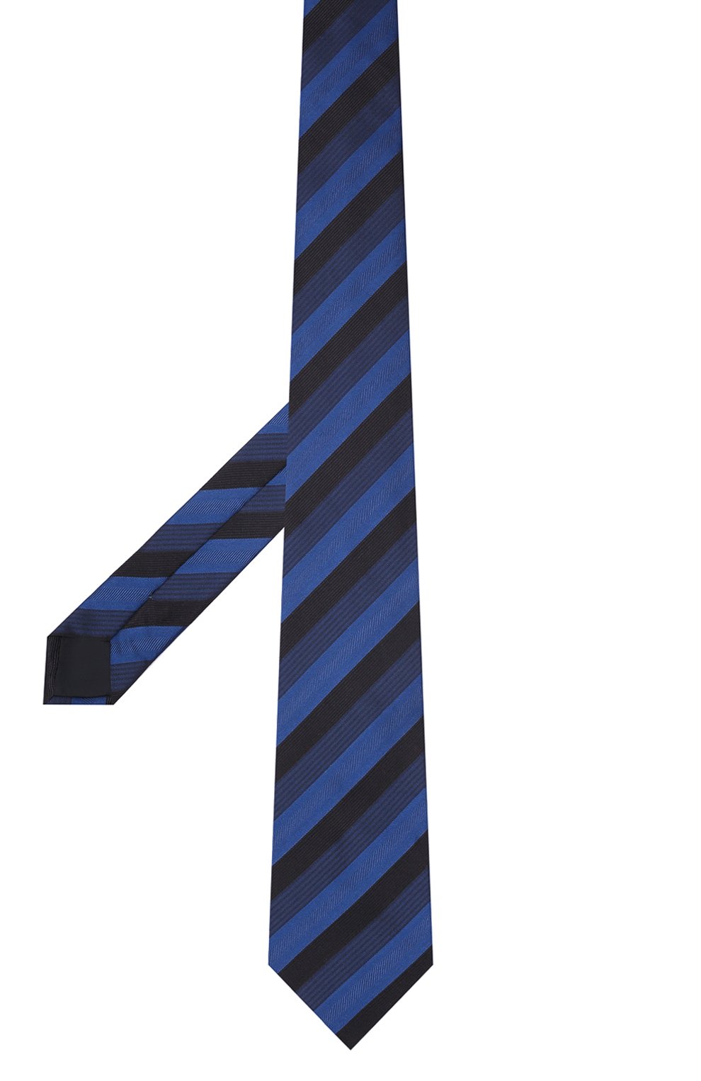 Шелковый галстук LANVIN синего цвета по цене 12600 руб., арт. 3218/TIE, фото 3 Шелковый галстук LANVIN, арт. 3218/TIE, фото 3