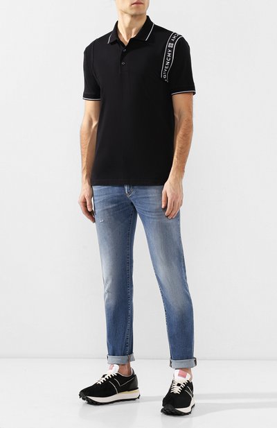 Хлопковое поло GIVENCHY, арт. BM70LC3002, фото 2