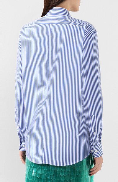 Хлопковая рубашка DRIES VAN NOTEN, арт. 191-10752-7215, фото 4