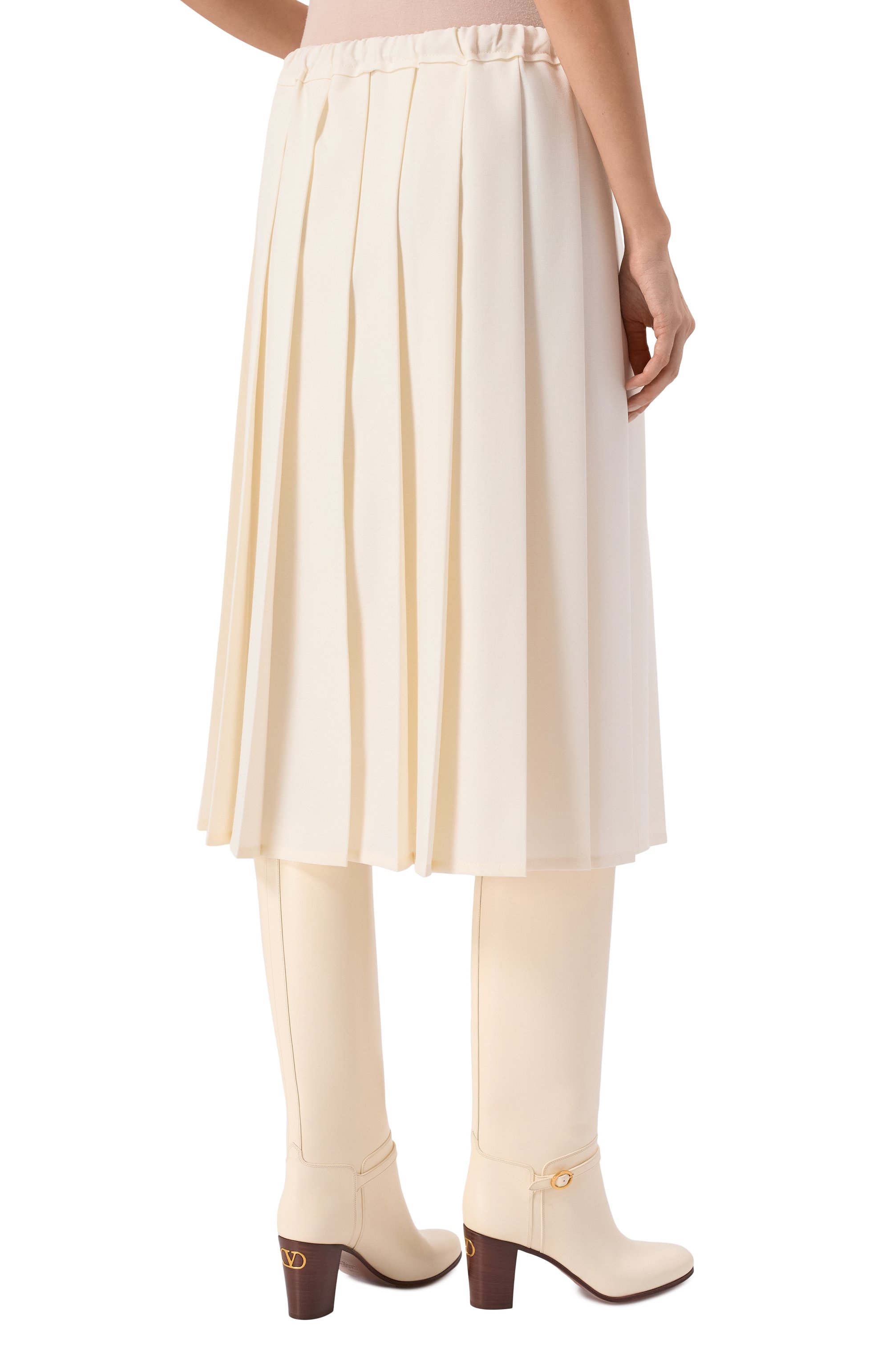 Плиссированная юбка BRUNELLO CUCINELLI, арт. MP147G3869, фото 4