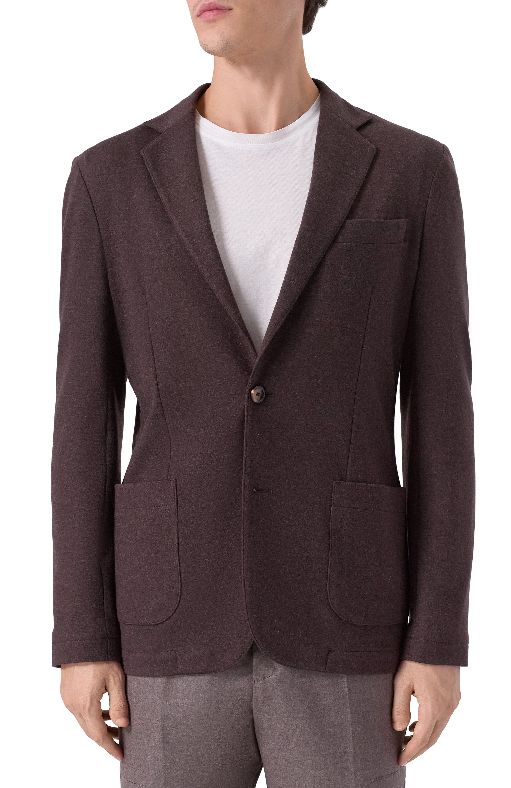 Пиджак из шерсти и кашемира MARCO PESCAROLO, арт. AP0LL0/52Y11/46-58, фото 4