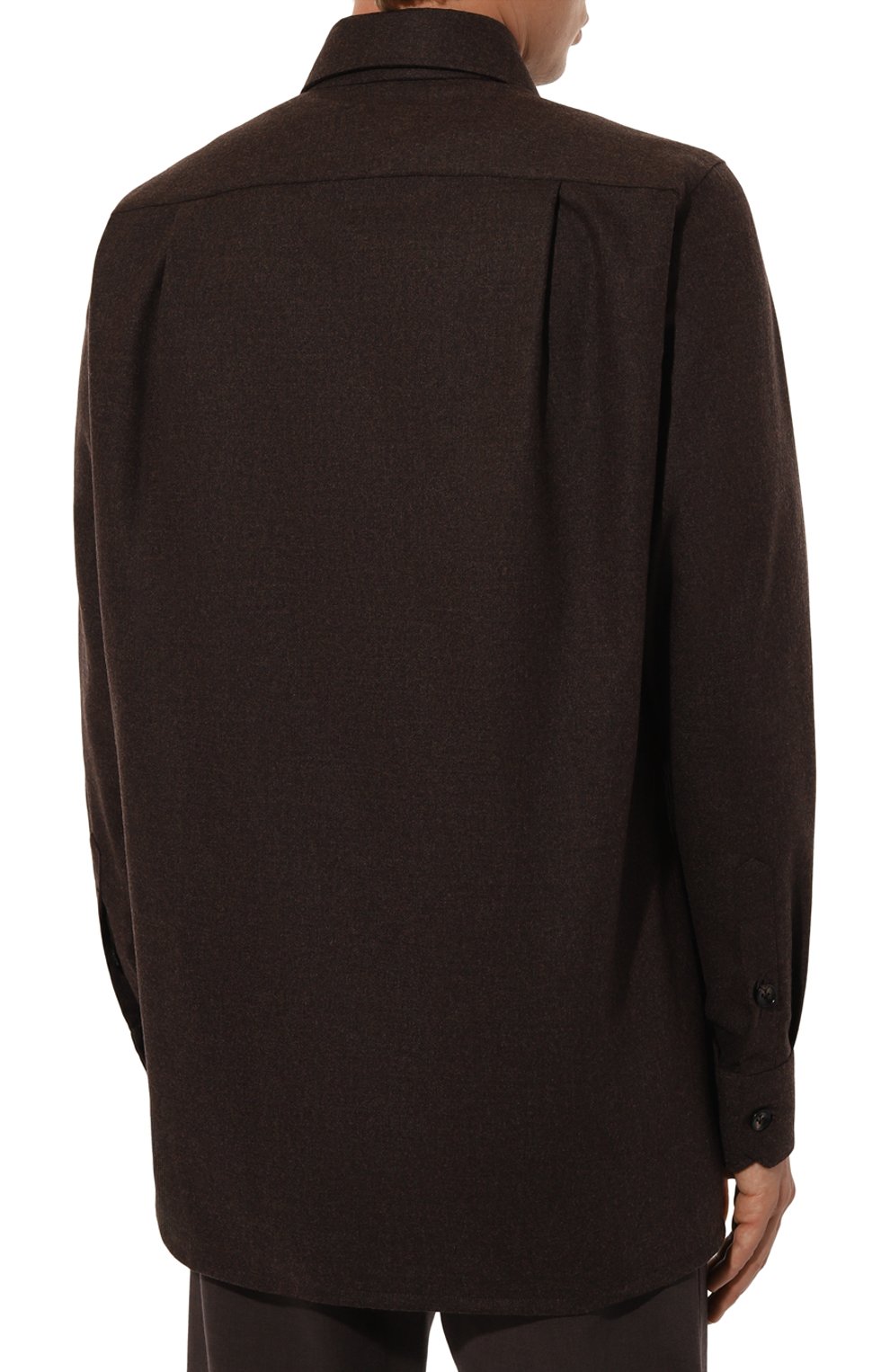 Шерстяная рубашка KITON, арт. UMC016K0123E07, фото 4
