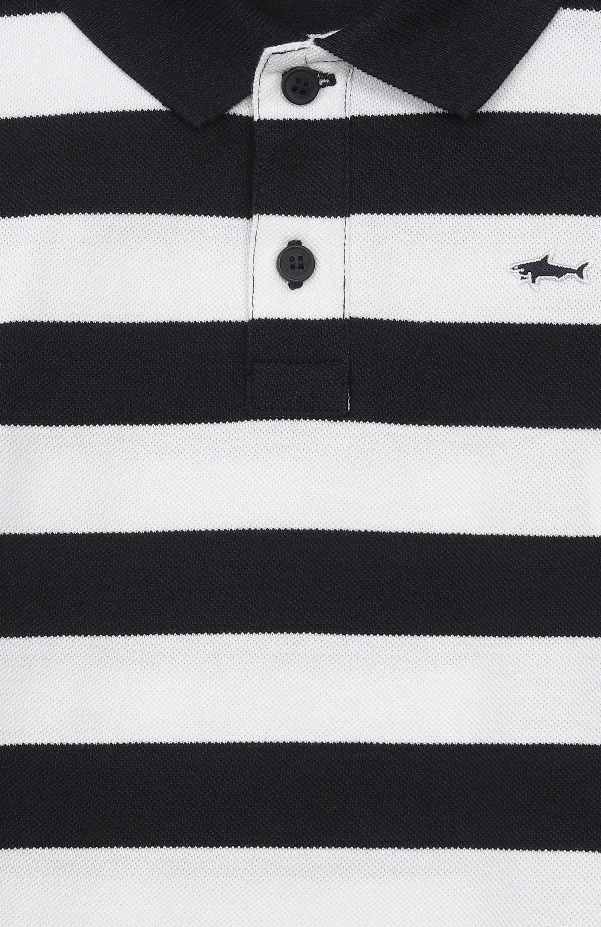 Хлопковое поло PAUL & SHARK JUNIOR, арт. WUM00B/LEB04/10A-16A, фото 3