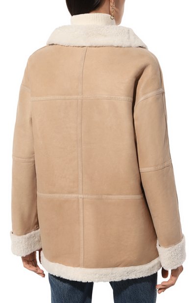 Дубленка из овчины MANZONI24, арт. 24M1306-S25/, фото 4