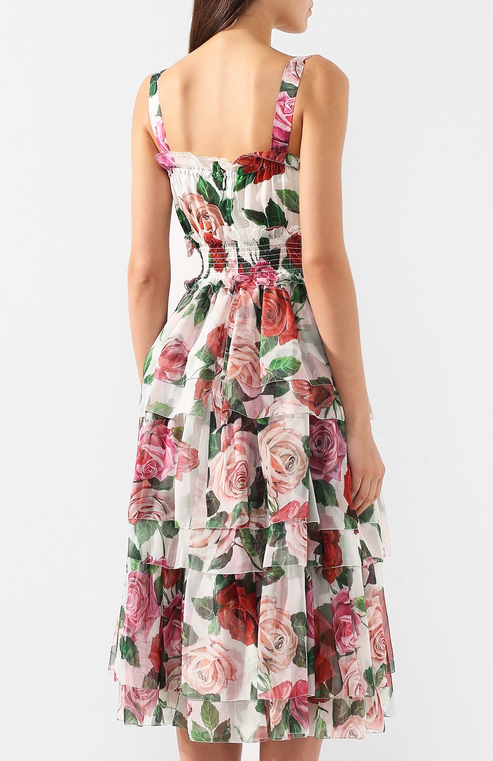 Шелковое платье DOLCE & GABBANA, арт. F6C8BT/HS102, фото 4