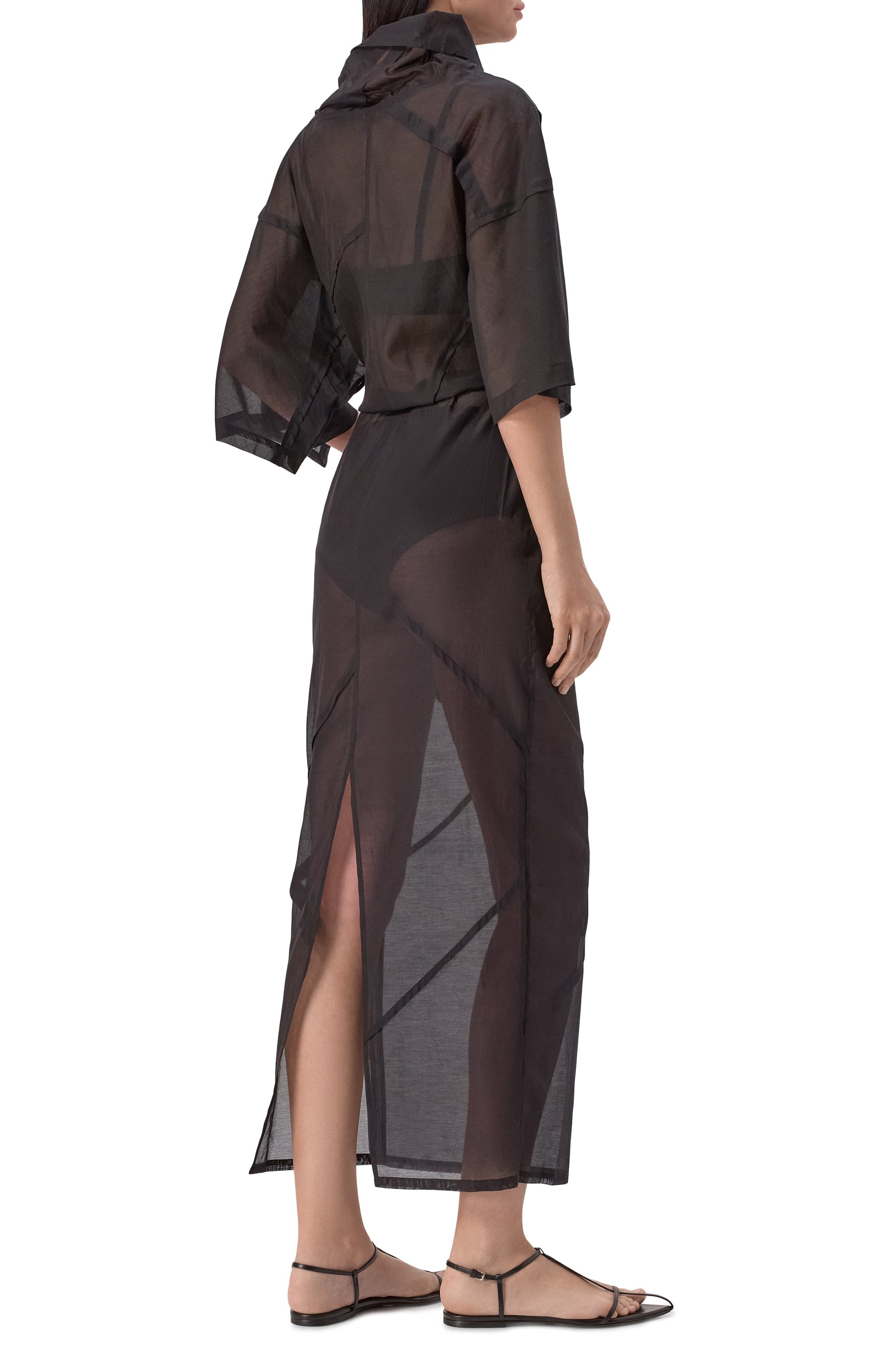 Платье из хлопка и шелка CO, арт. 4608CSVS-S25, фото 4