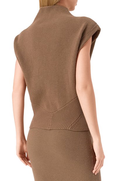 Жилет из шерсти и шелка IRO, арт. WP12KENDA, фото 4