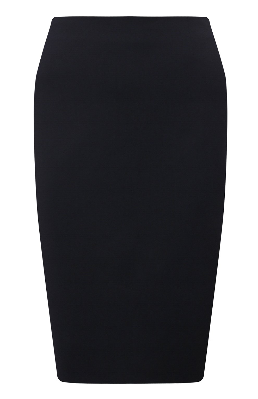 Шерстяная юбка BOSS темно-синего цвета по цене 25500 руб., арт. 50490036, фото 1 Шерстяная юбка BOSS, арт. 50490036, фото 1