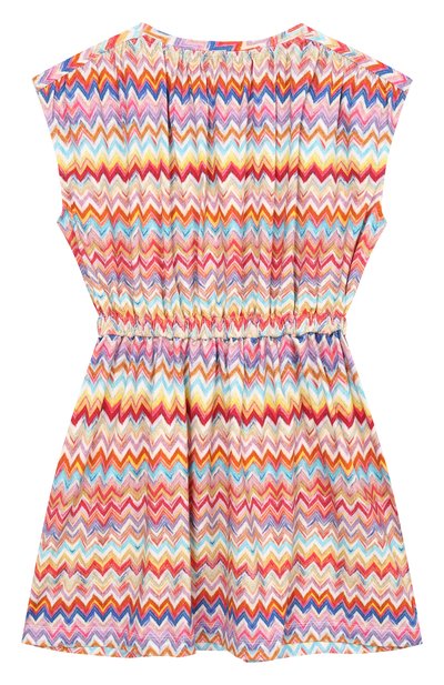 Хлопковое платье MISSONI разноцветного цвета по цене 16950 руб., арт. MY1A81/Z3756_001, фото 2 Хлопковое платье MISSONI, арт. MY1A81/Z3756_001, фото 2