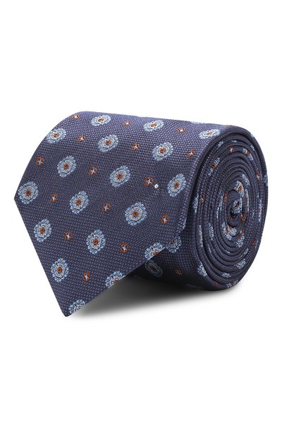 Мужской шелковый галстук CANALI, арт. 18/HJ02261