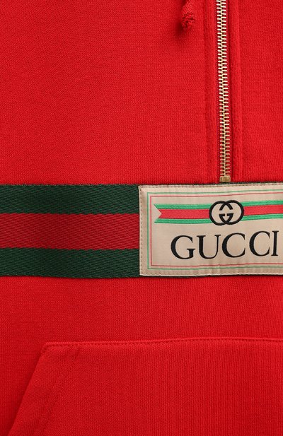 Хлопковое худи GUCCI, арт. 644656/XJC3W, фото 5