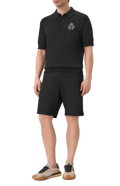 Джинсовые шорты DOLCE & GABBANA черного цвета по цене 65300 руб., арт. GWNXAD/G80W8, фото 2 Джинсовые шорты DOLCE & GABBANA, арт. GWNXAD/G80W8, фото 2