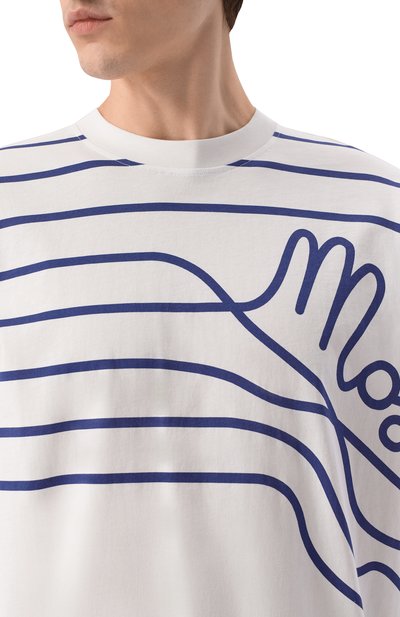 Хлопковая футболка MOSCHINO, арт. A0716/0241, фото 5