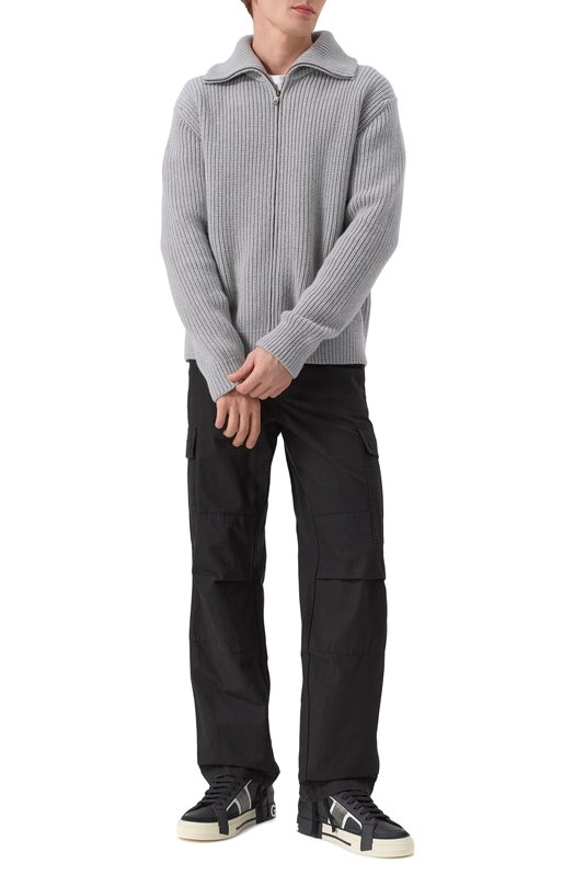 Хлопковые брюки-карго Dolce & Gabbana GP03LT/GI512 Чёрный  GP03LT/GI512 Фото 2