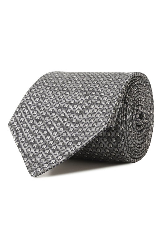Шелковый галстук Canali 18/HJ04189 Серый 18/HJ04189