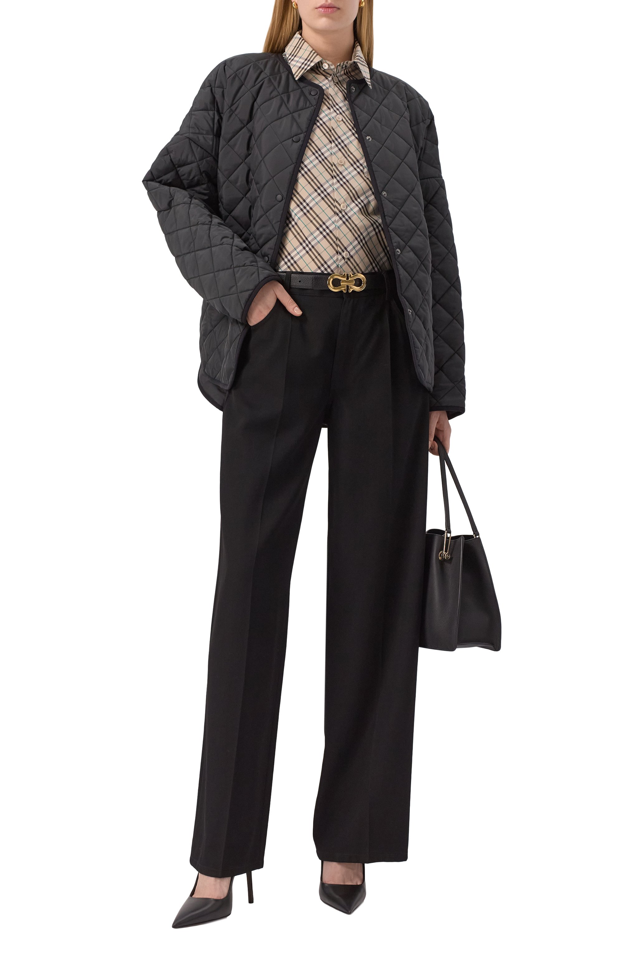 Хлопковая рубашка BURBERRY бежевого цвета по цене 97700 руб., арт. 8101133, фото 2 Хлопковая рубашка BURBERRY, арт. 8101133, фото 2