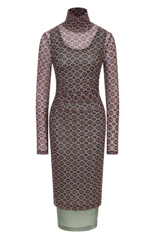 Платье Dries Van Noten 011124-2623-703 Коричневый 011124-2623-703