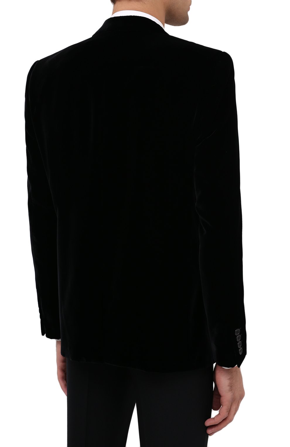 Пиджак из вискозы SAINT LAURENT, арт. 633013/Y525R, фото 4