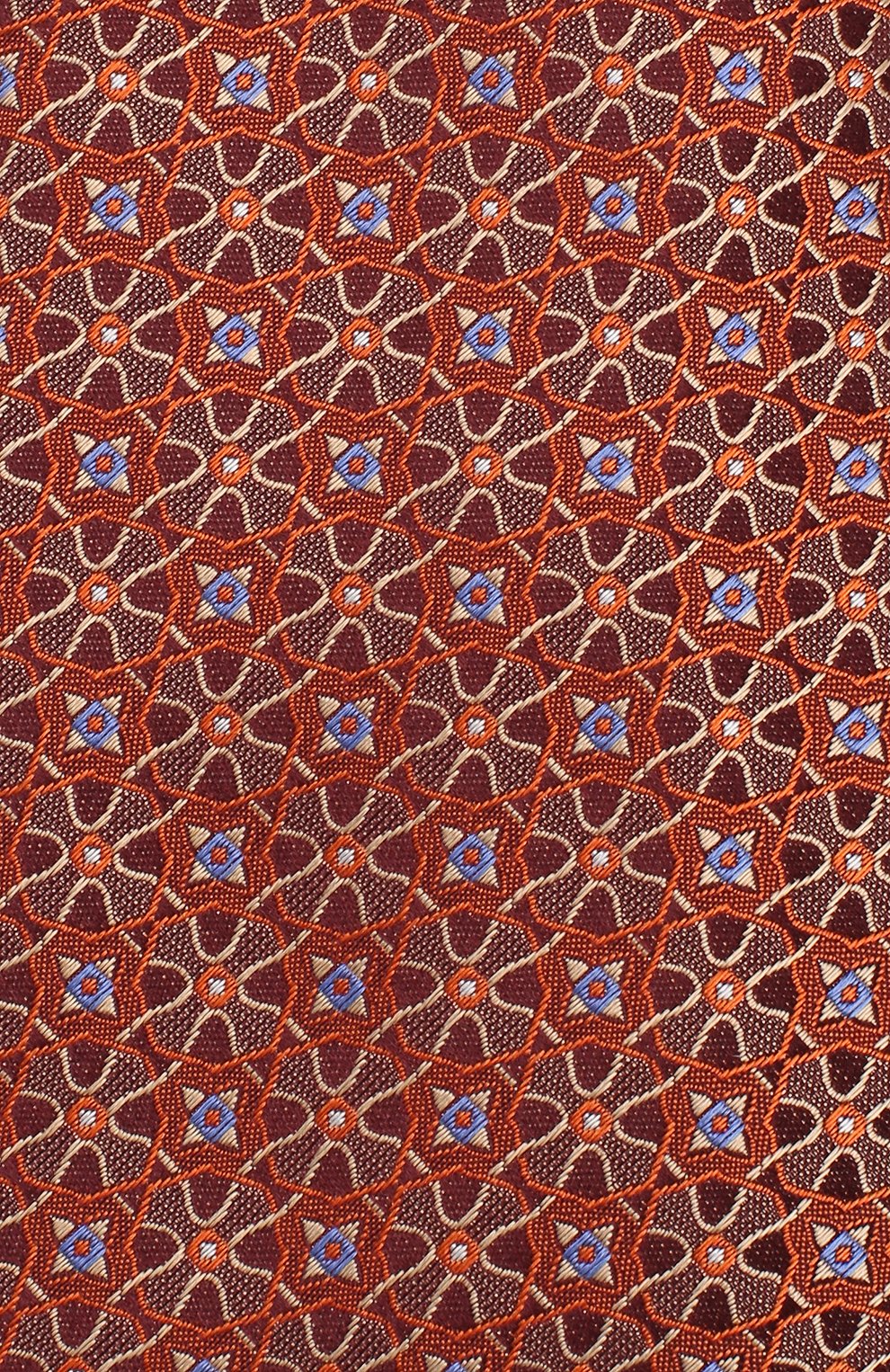 Шелковый галстук CANALI коричневого цвета по цене 12700 руб., арт. 18/HJ02630, фото 3 Шелковый галстук CANALI, арт. 18/HJ02630, фото 3