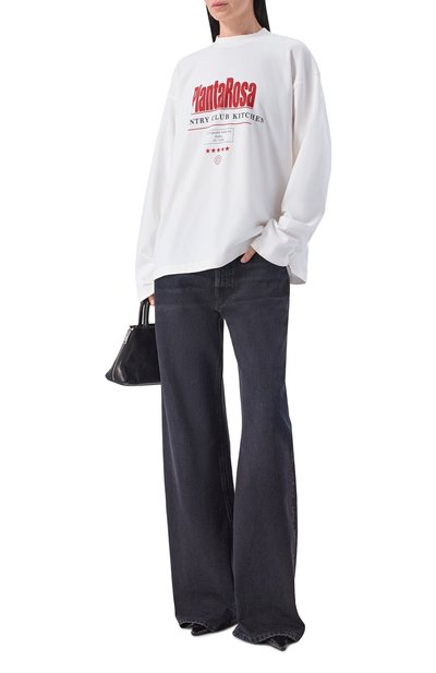 Хлопковый лонгслив PLANTA ROSA, арт. PR/L01.1/COUNTRY-CLUB/220VELVET, фото 3