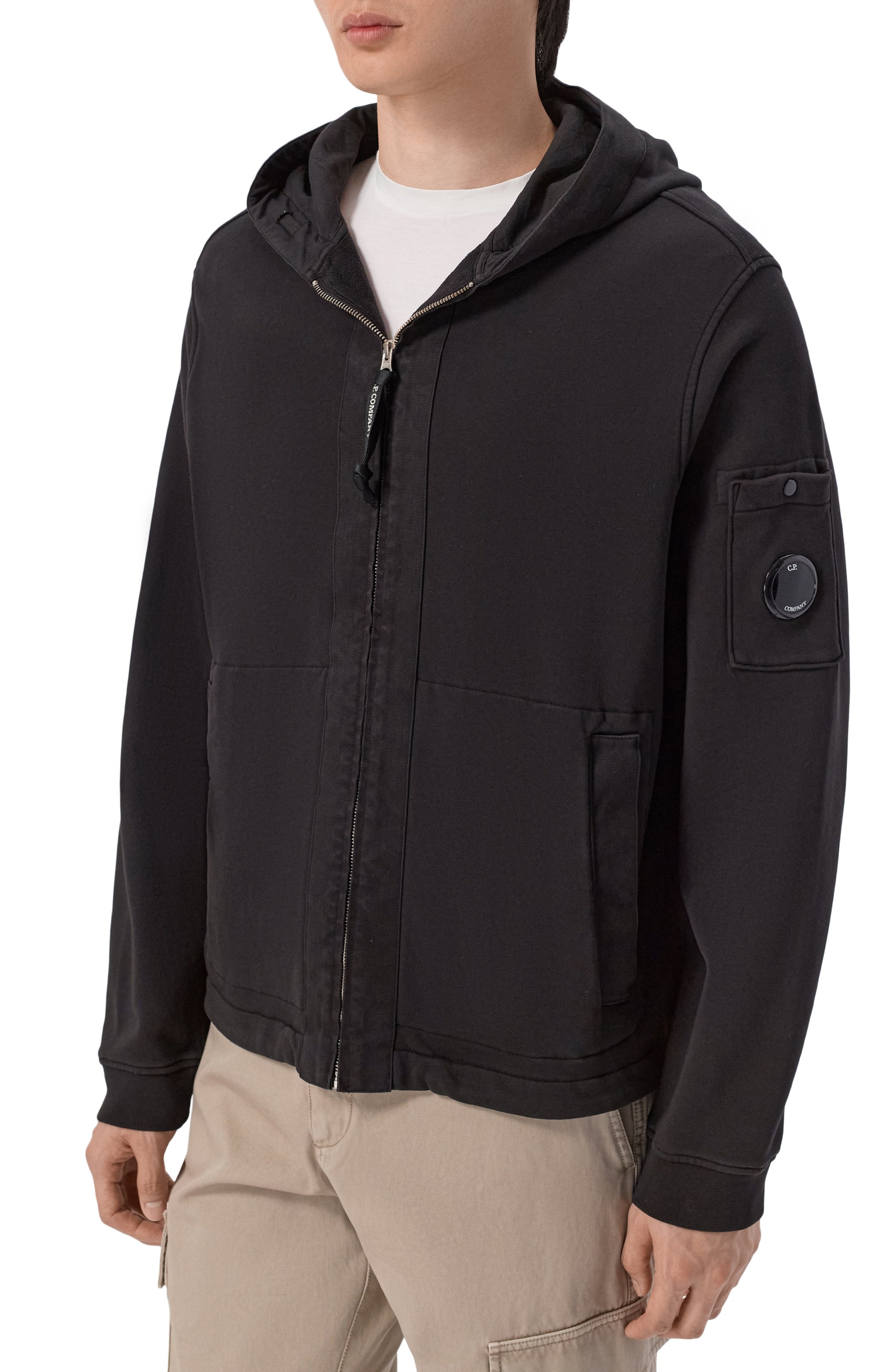 Хлопковая толстовка C.P. COMPANY, арт. 20CMSS039A/110044G, фото 3