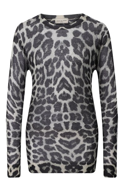 Женский хлопковый пуловер DRIES VAN NOTEN, арт. 201-11202-9710