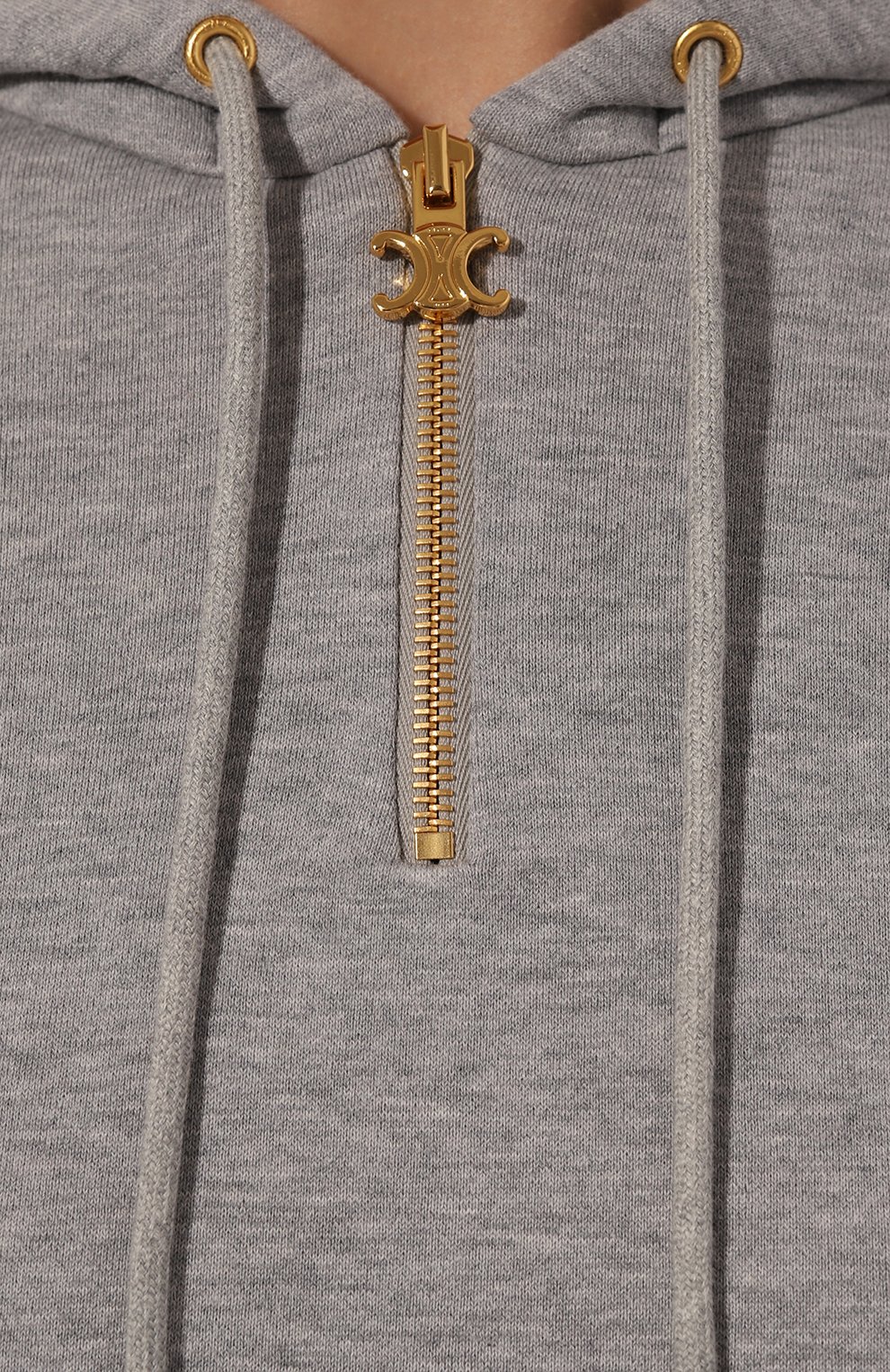 Худи из хлопка и кашемира CELINE, арт. 2Y14D/450I, фото 5