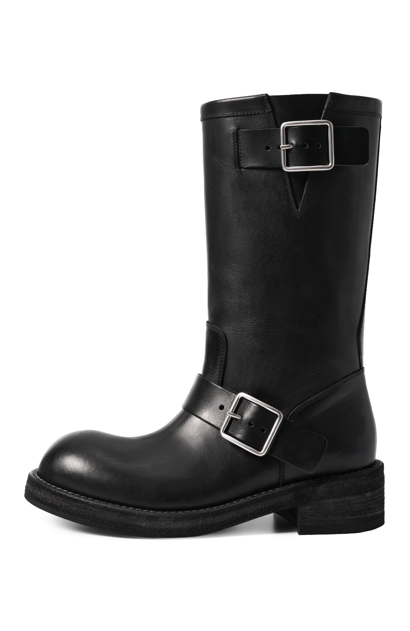Кожаные ботинки sarith engineer ANN DEMEULEMEESTER, арт. B0014078/LT049, фото 4