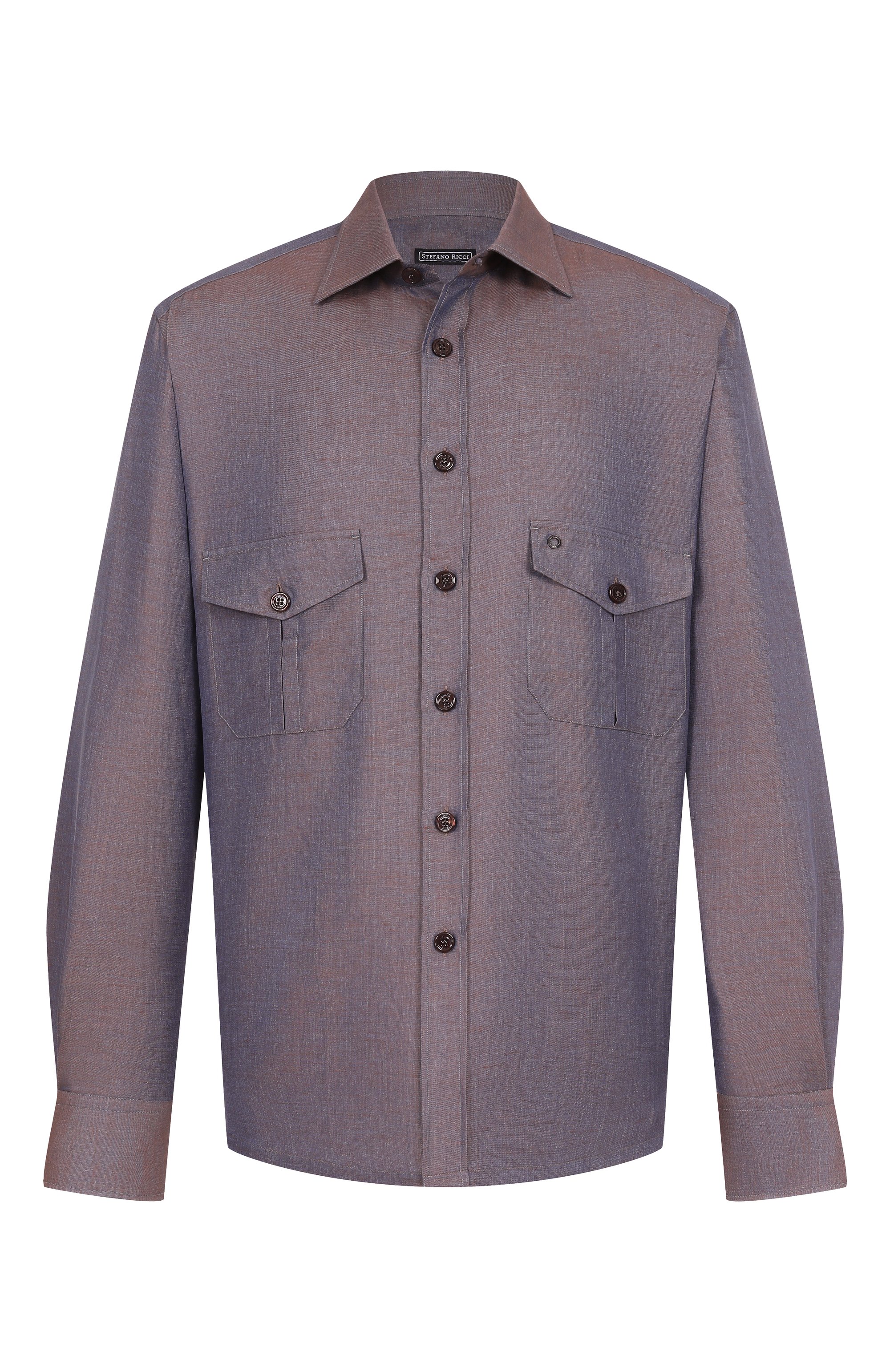 Рубашка из хлопка и льна STEFANO RICCI, арт. SP007711/R2952, фото 1