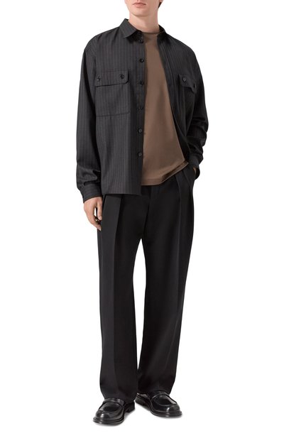 Хлопк овая футболка GIORGIO ARMANI, арт. 6LSM90/SJTKZ, фото 2