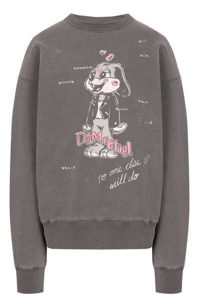 Женский хлопковый свитшот DOMREBEL, арт. SMITTEN/SWEATSHIRT