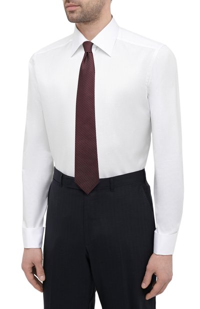 Хлопковая сорочка ETON белого цвета по цене 21550 руб., арт. 3000 70518, фото 4 Хлопковая сорочка ETON, арт. 3000 70518, фото 4