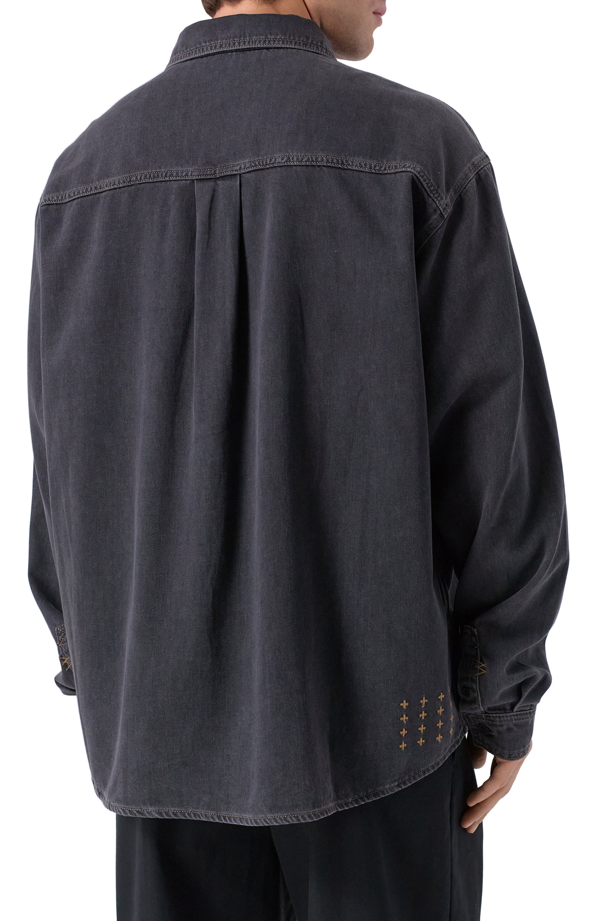 Джинсовая рубашка KSUBI, арт. MFA25SH014, фото 4