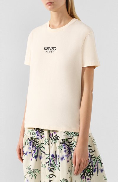Хлопковая футболка KENZO, арт. FA52TS955937, фото 3