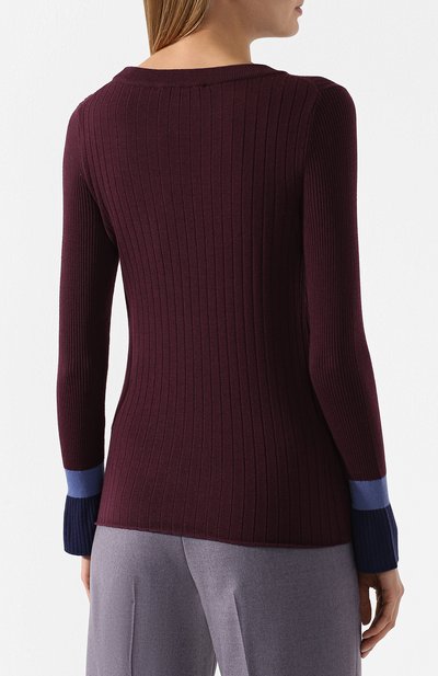 Шерстяной пуловер BOSS, арт. 50402306, фото 4