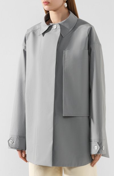 Хлопковая куртка JACQUEMUS, арт. 201C006/16920, фото 3