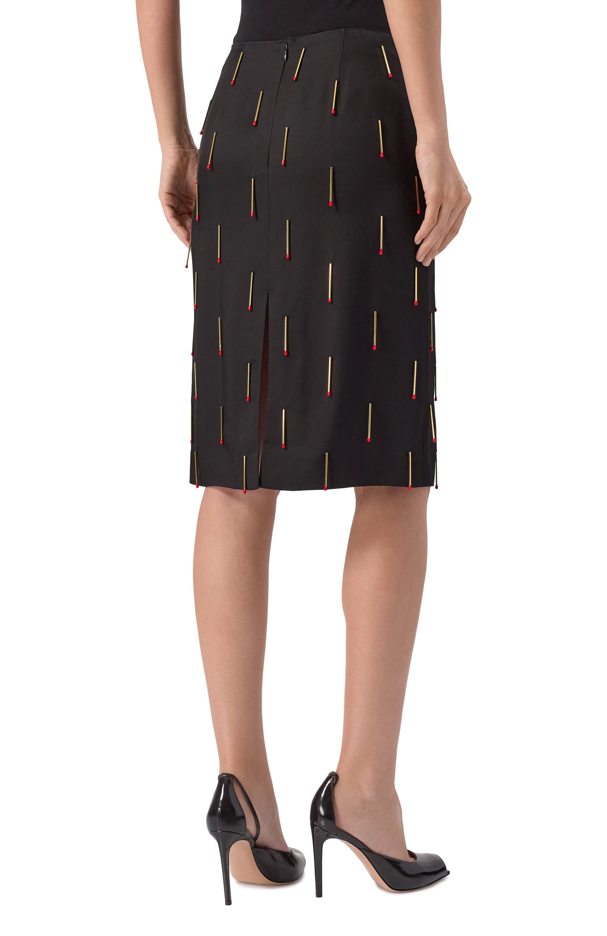 Юбка из вискозы BOTTEGA VENETA, арт. 832221/V35B0, фото 4