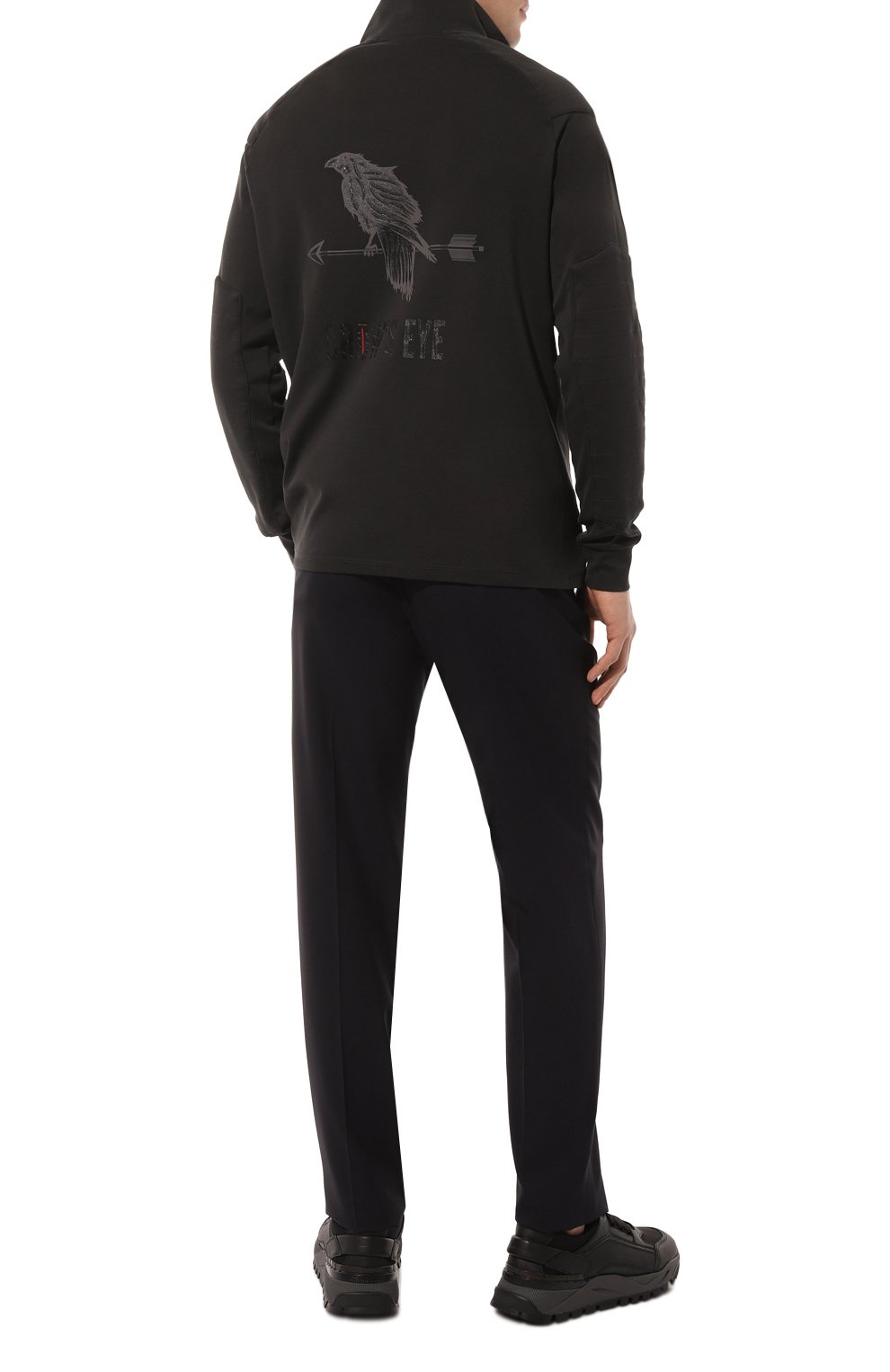 Хлопковый лонгслив CROW’S EYE, арт. L.E. 8, фото 2