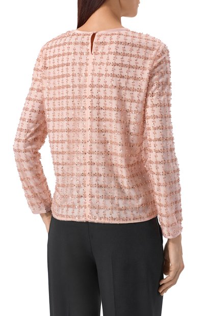 Топ с отделкой бисером EMPORIO ARMANI, арт. EW004098/AF20540, фото 4